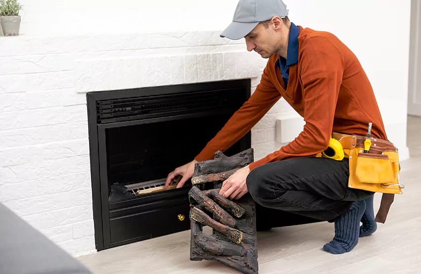 Wood Fireplace Repair in South San Jose Hills, CA